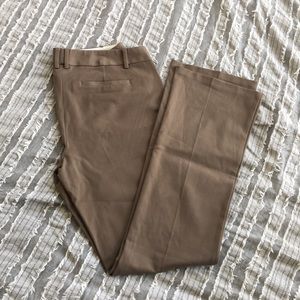 NWOT Express tan columnist dress pants